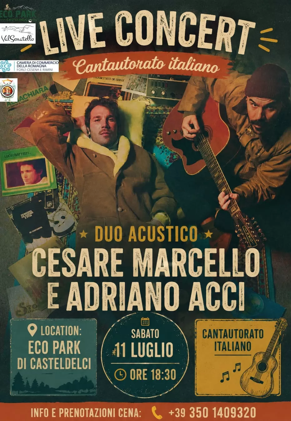 Live concert - Cantautorato italiano